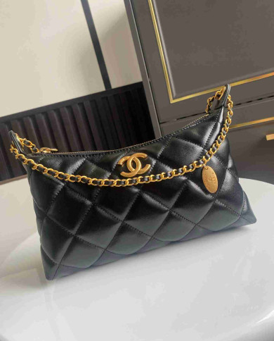 Chanel Quilted Chain Shoulder Bag