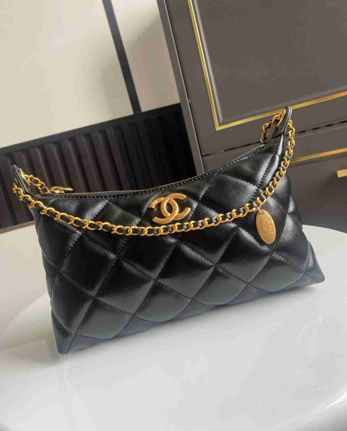 Chanel Quilted Chain Shoulder Bag