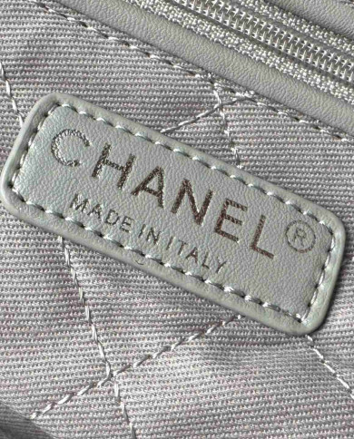 Chanel Studded Denim 22 Bag