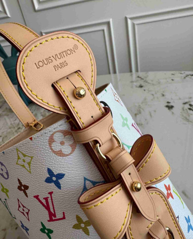 LV Monogram Multicolore Nano Bucket