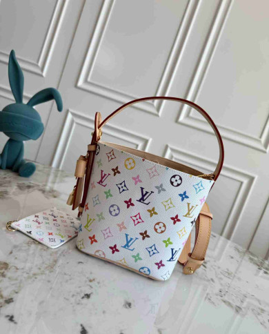 LV Monogram Multicolore Nano Bucket