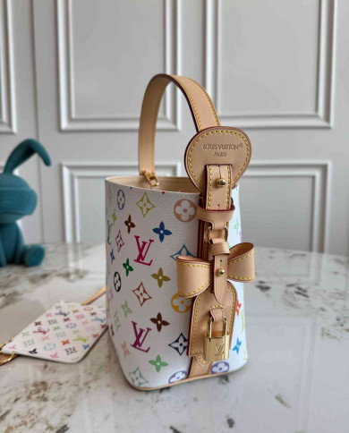 LV Monogram Multicolore Nano Bucket
