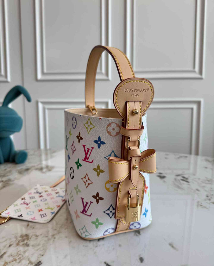 LV Monogram Multicolore Nano Bucket