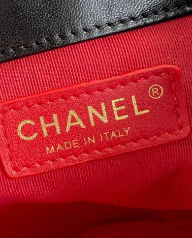 Chanel Quilted Bucket Bag with Chain