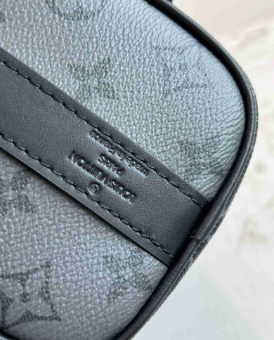 LV Monogram Shadow Keepall Bandoulière 25