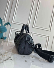 LV Monogram Shadow Keepall Bandoulière 25