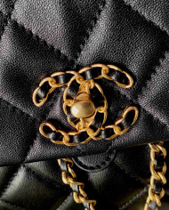 Chanel Quilted Backpack with Chain