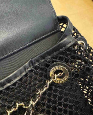 Chanel Mesh and Lambskin Backpack