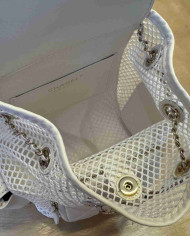 Chanel Mesh and Lambskin Backpack