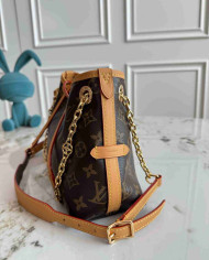 LV Monogram Empreinte Leather Felicie Chain Bag