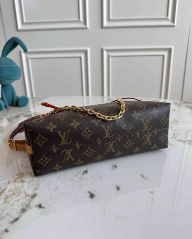 LV Monogram Empreinte Leather Felicie Chain Bag