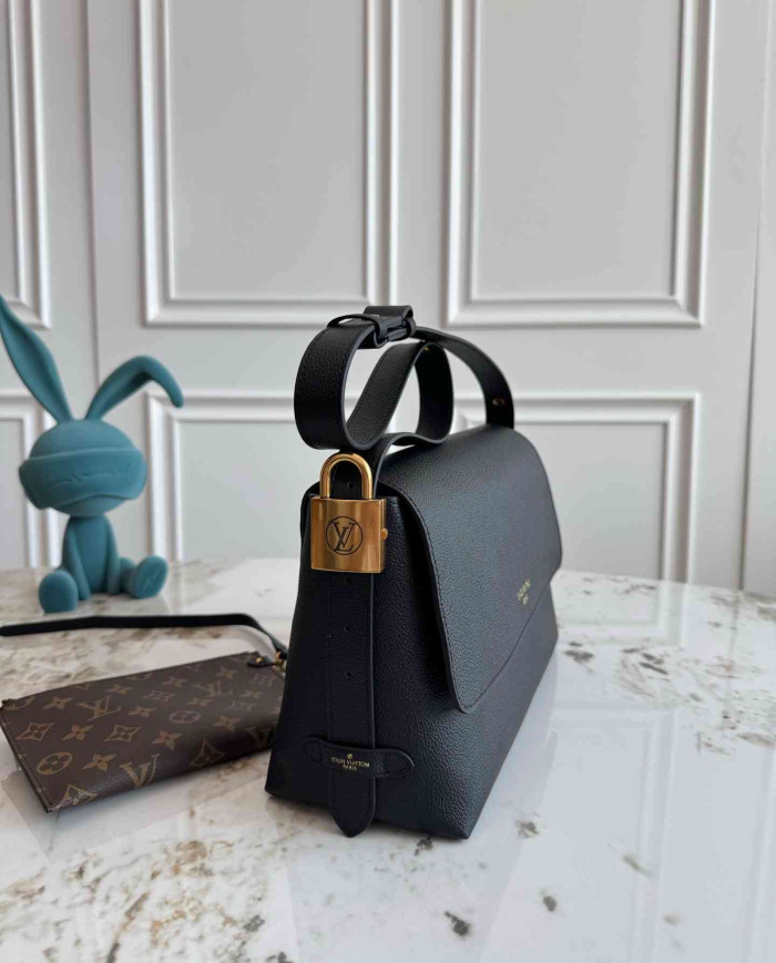 LV Taurillon Leather Locky BB