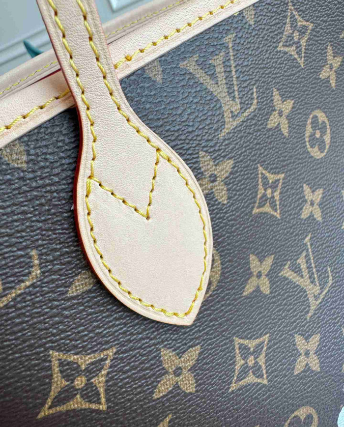 LV Monogram Neverfull MM Painted Flowers