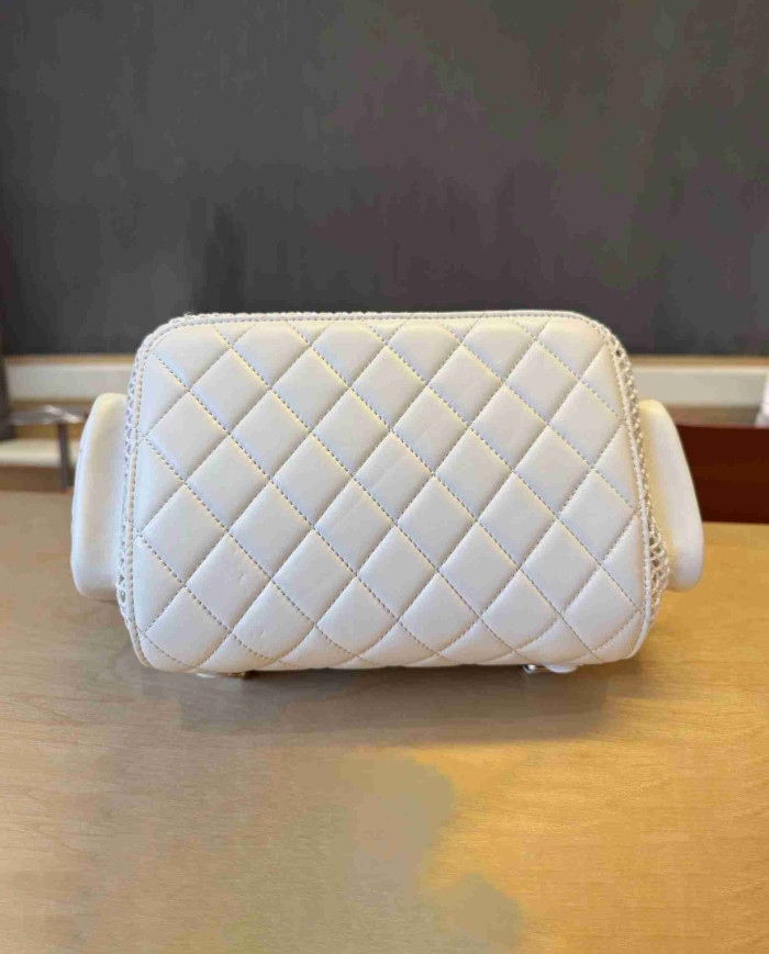 Chanel Mesh and Lambskin Backpack