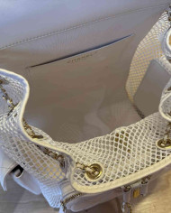 Chanel Mesh and Lambskin Backpack