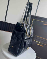 Chanel Quilted Shopping Bag with Chain