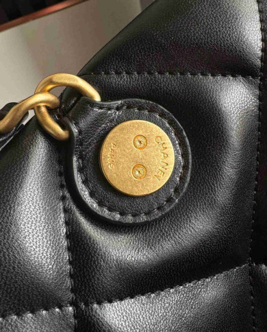 Chanel Quilted Shopping Bag with Chain