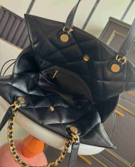 Chanel Quilted Shopping Bag with Chain