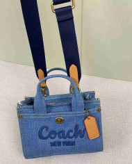 Coach Mini Denim Tote