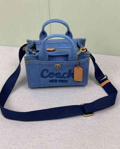 Coach Mini Denim Tote