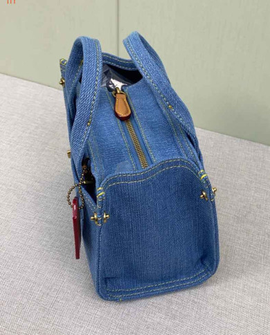 Coach Mini Denim Tote