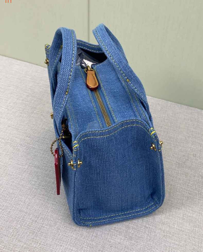 Coach Mini Denim Tote