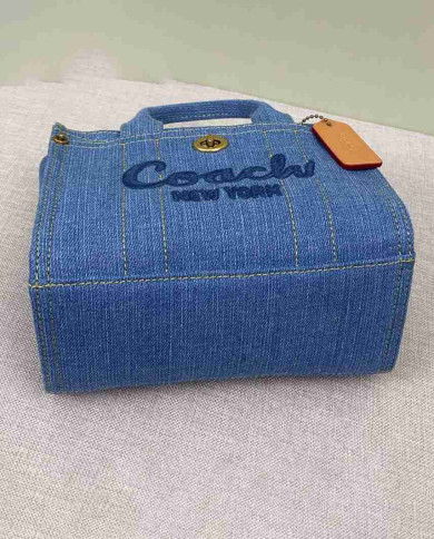 Coach Mini Denim Tote