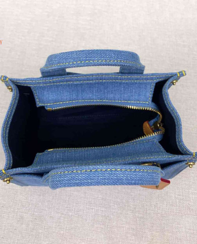 Coach Mini Denim Tote