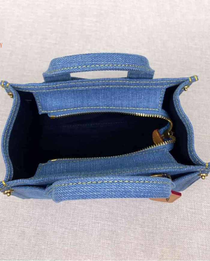 Coach Mini Denim Tote