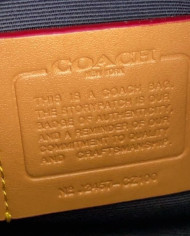 Coach Mini Denim Tote