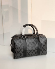 Coach Signature Patch Duffle 27