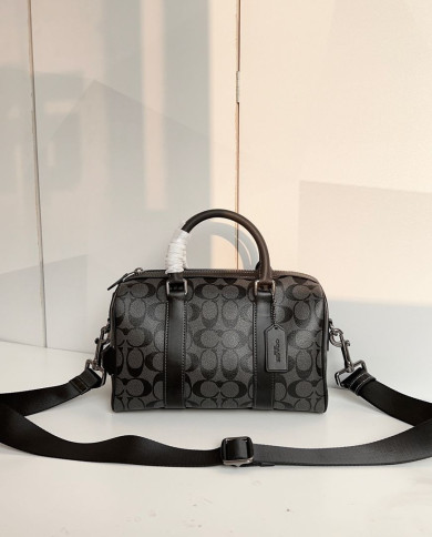 Coach Signature Patch Duffle 27