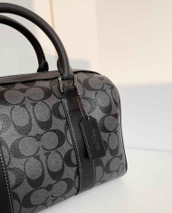 Coach Signature Patch Duffle 27