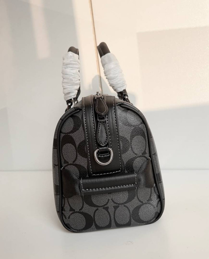 Coach Signature Patch Duffle 27