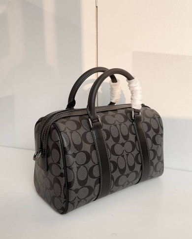 Coach Signature Patch Duffle 27