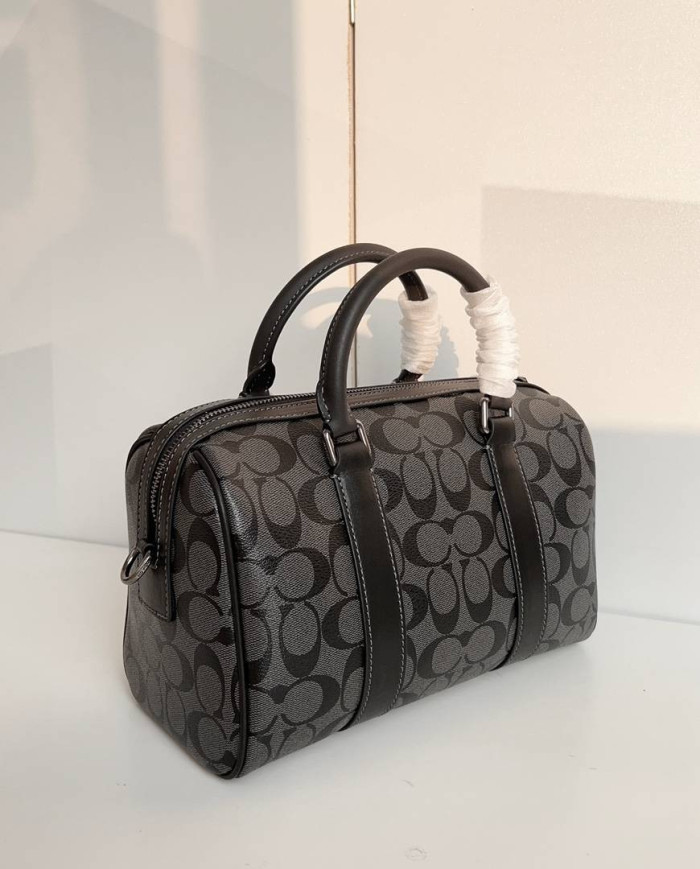 Coach Signature Patch Duffle 27