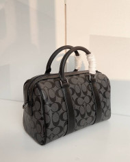 Coach Signature Patch Duffle 27