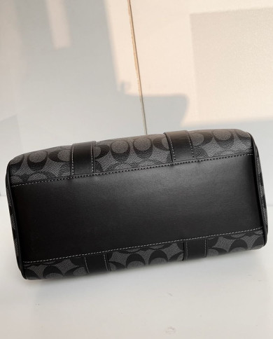 Coach Signature Patch Duffle 27