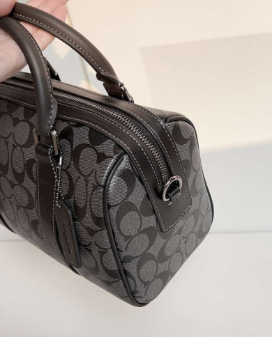 Coach Signature Patch Duffle 27