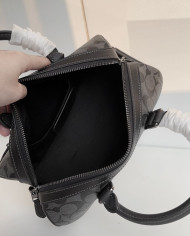 Coach Signature Patch Duffle 27