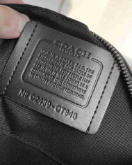 Coach Signature Patch Duffle 27