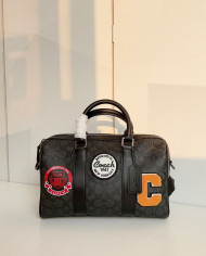 Coach Signature Patch Duffle 27