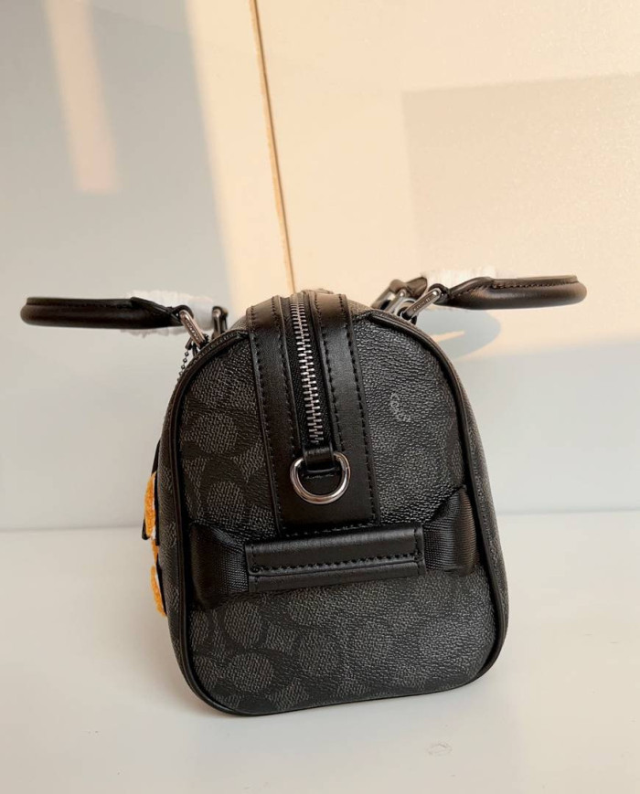 Coach Signature Patch Duffle 27