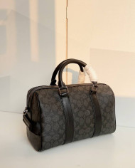 Coach Signature Patch Duffle 27