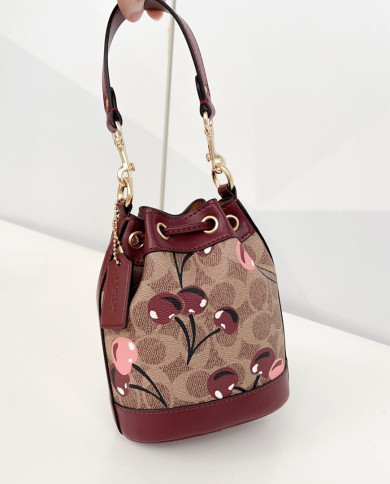 Coach Teri Bucket Bag with Cherry Print