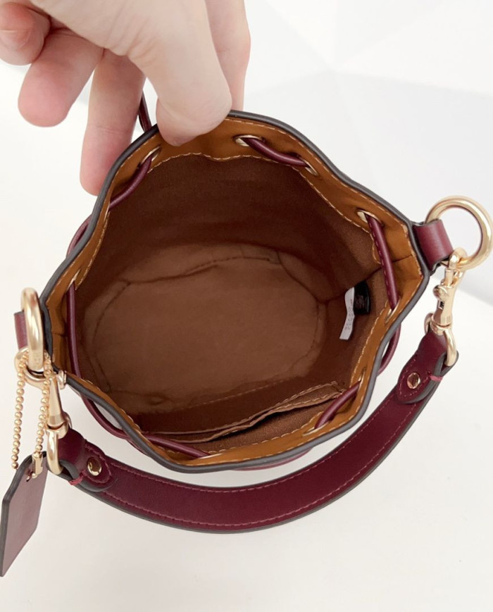 Coach Teri Bucket Bag with Cherry Print