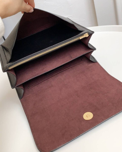 Coach Leather Chain Crossbody Bag