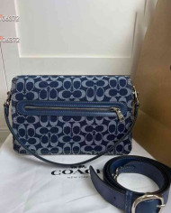 Coach Denim Tabby Chain Shoulder Bag