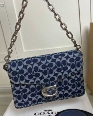 Coach Denim Tabby Chain Shoulder Bag