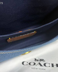 Coach Denim Tabby Chain Shoulder Bag